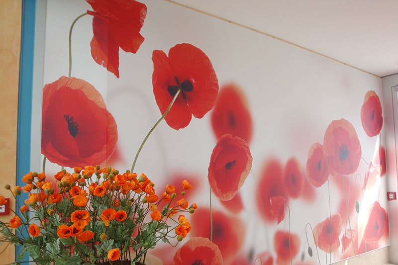 Galerie Printspanndecke Printdecke Motivdecke bedruckte Spanndecke Wandbild bedruckte Wand