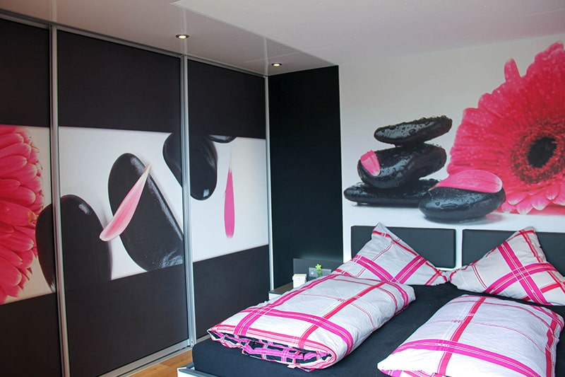 Galerie Printspanndecke Printdecke Motivdecke bedruckte Spanndecke bedruckter Schrank Wandbild bedruckt