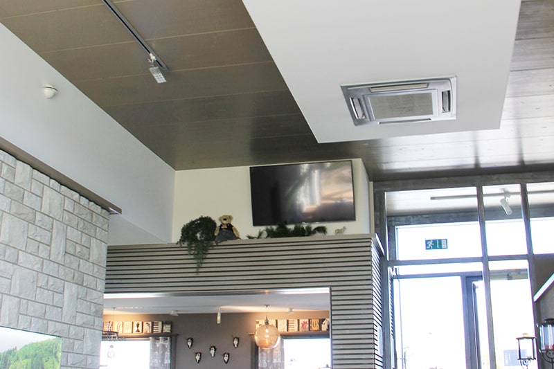 Galerie Akustikspanndecke Wohnhaus Deckensegel akustisch wirksam