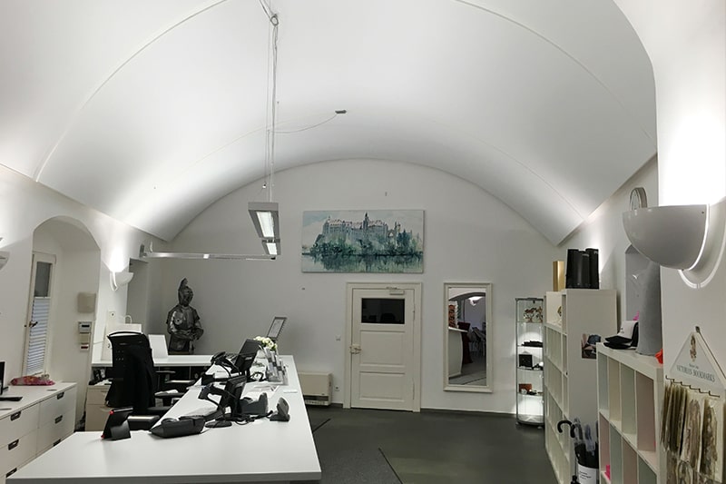 Galerie Gewebespanndecke Gewölbekeller Gewölbe Nachbildung